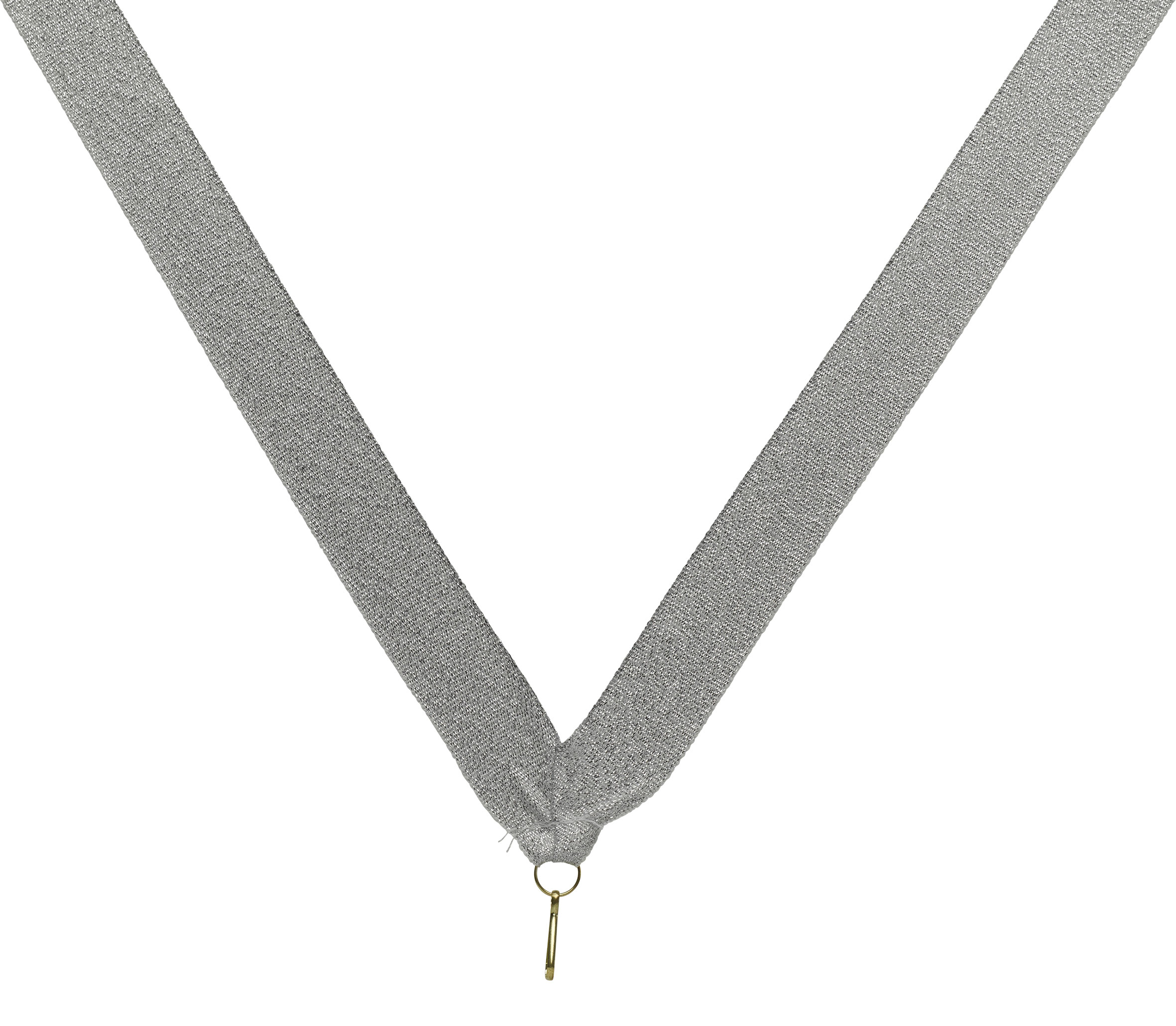 Medaillenband silber 22mm
