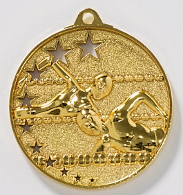 Medaille Schwimmen Ø 52 mm - gold Medaille Schwimmen Ø 52 mm - gold