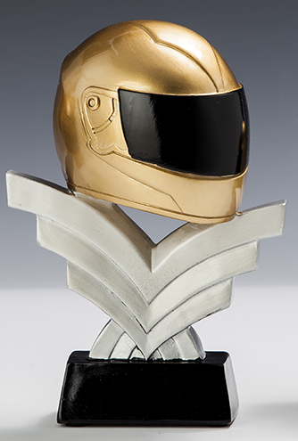 Resinfigur - Helm Motorsport / Höhe 160 mm