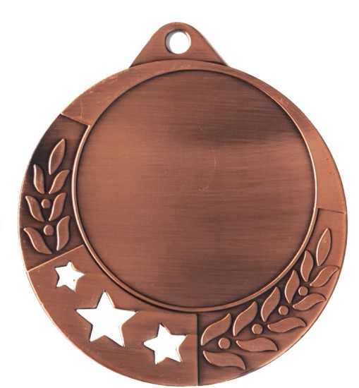 Eisen-Medaille Ø 70 mm - bronze
