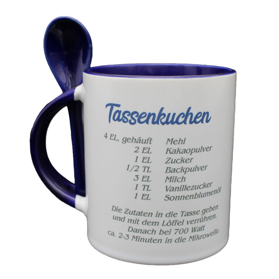 Löffel Tasse Tassenkuchen
