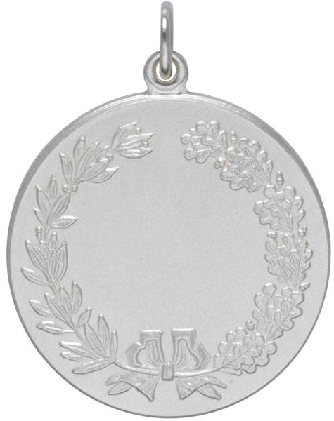 Medaille versilbert