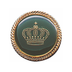 auflage_abzeichen_deumer_72904-10_krone Auflage Krone vergoldet mit langer Nadel