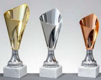 3er - Pokal Serie Henry gold/silber/bronze
