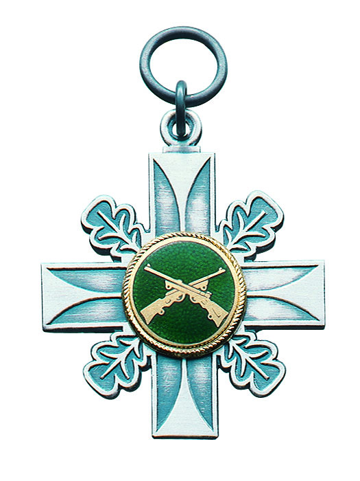 Orden altsilber mit Öse und Ring Orden altsilber mit Öse und Ring