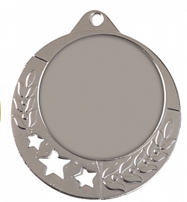 Eisen-Medaille Ø 70 mm - silber Eisen-Medaille Ø 70 mm - silber