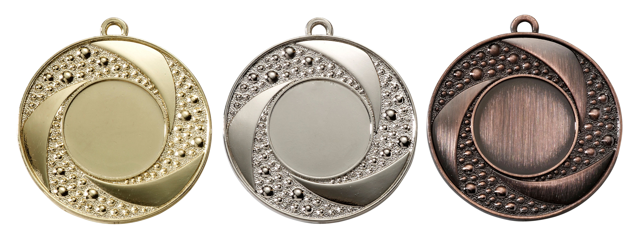 Medaille mit Randverzierung