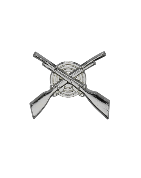 Kragenauflage versilbert