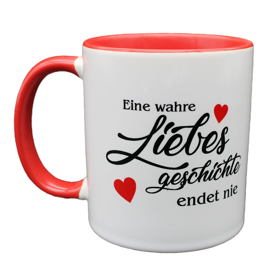 Tasse Wahre Liebesgeschichte