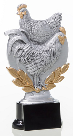 Resinfigur - Kleintierzucht / Höhe 160 mm