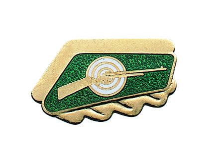 Abzeichen vergoldet mit langer Nadel Abzeichen vergoldet mit langer Nadel