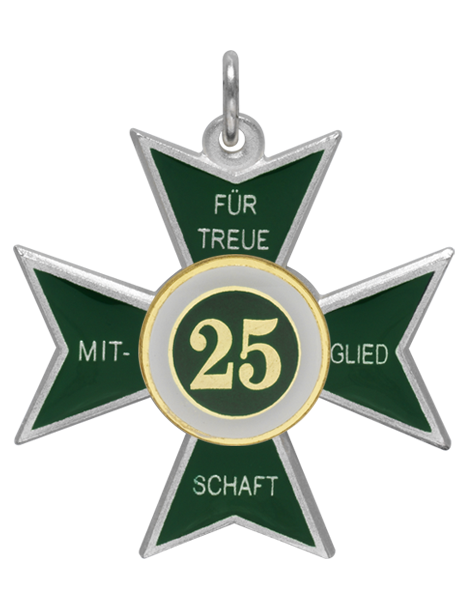 Jubiläumsorden mit Zahl