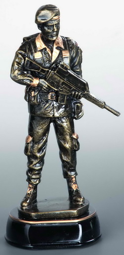Resinfigur Soldat - Höhe 250 mm