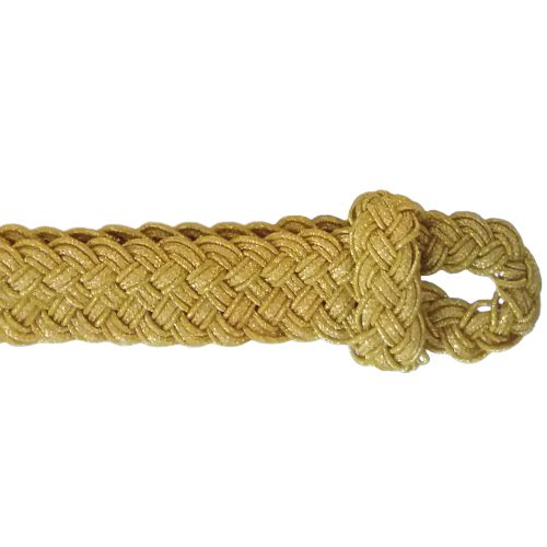 Mützenkordel Leutnant gold