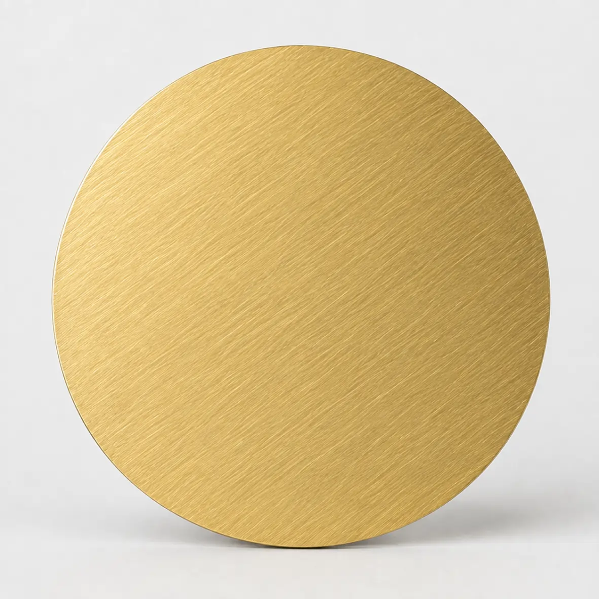 Metallemblem 25mm Sublimation runde, gold, metall, platten, brass