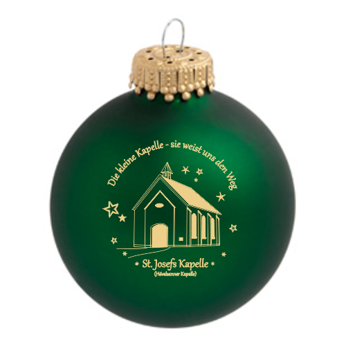 Weihnachtskugel Senner Kapelle