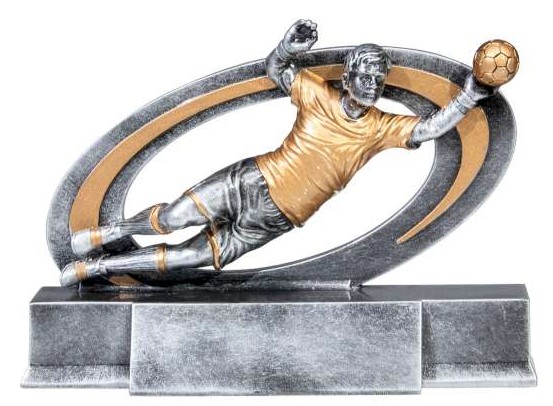 Resinfigur Fußball - Torwart / Höhe 120 mm
