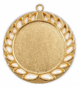 Zamak-Medaille Ø 70mm - gold Zamak-Medaille Ø 70mm - gold