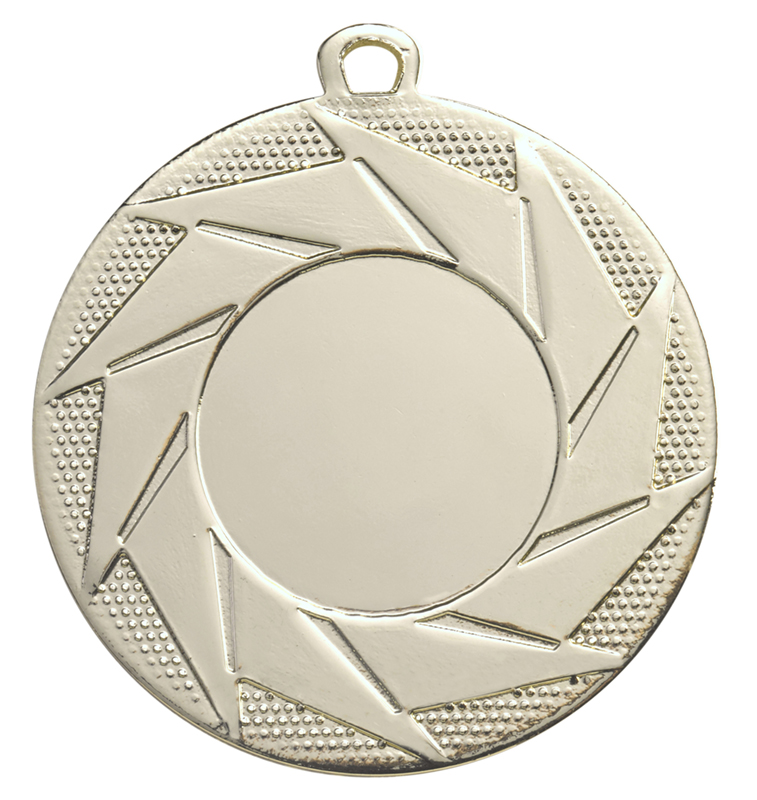 Medaille mit Randverzierung