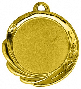 Zamak-Medaille Ø 70mm - gold Zamak-Medaille Ø 70mm - gold