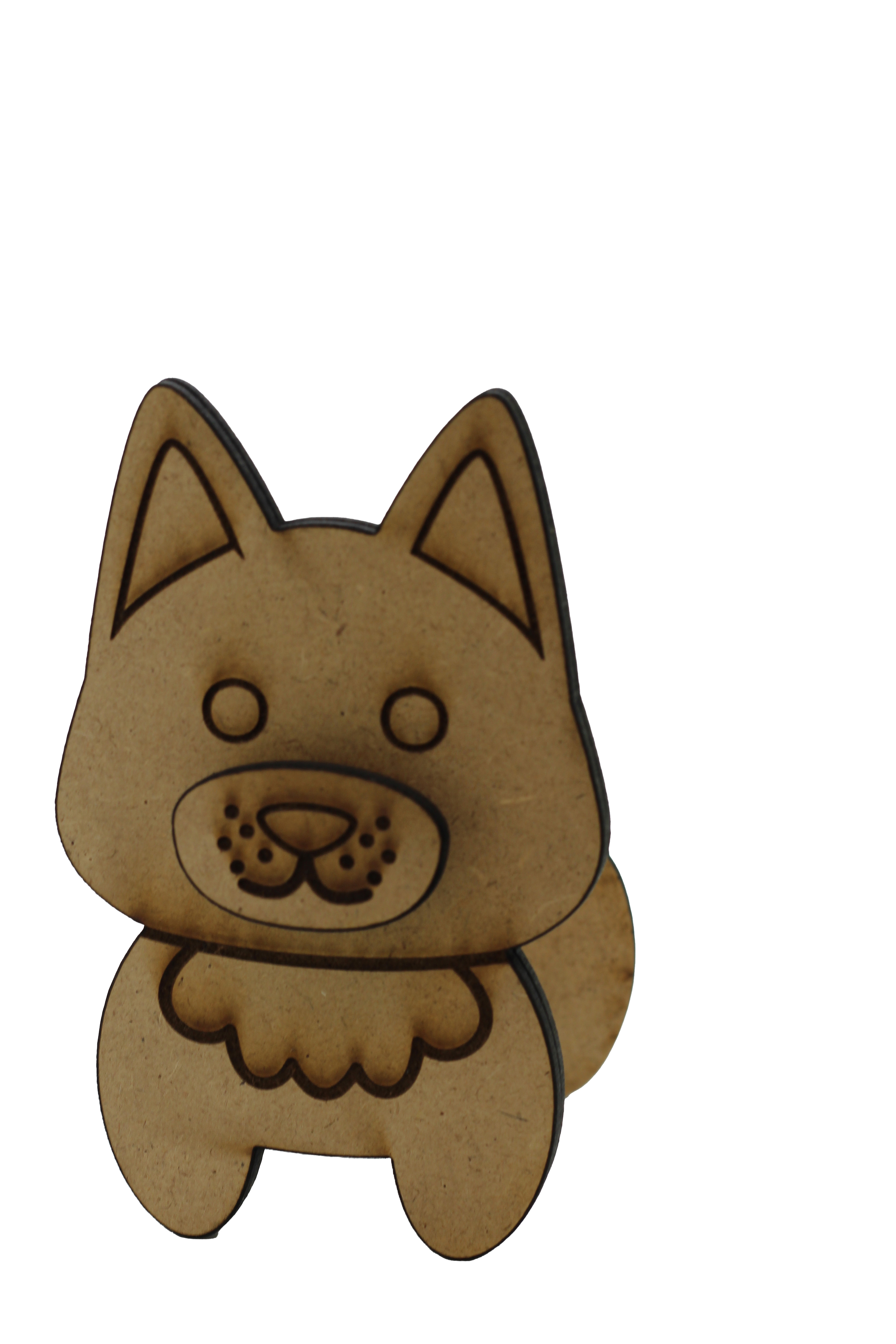 Brillenhalter in Hundeform