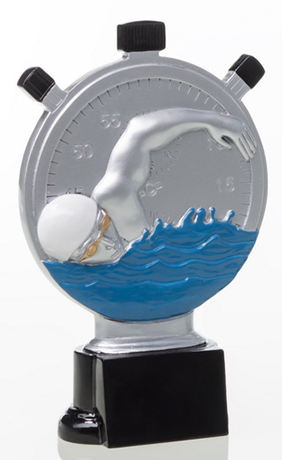 Resinfigur Schwimmen / Höhe 160 mm