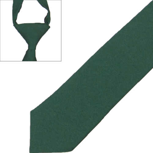 Kinder Schützenkrawatte grün mit Ankerband Grüne Kinder Schützenkrawatte in schmaler Form mit Ankerband und glatter Polyester-Oberfläche, uni gehalten.