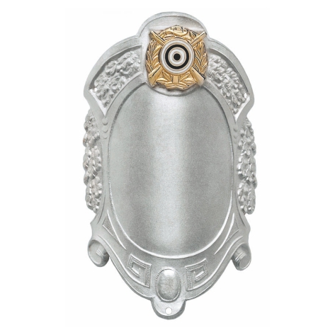 Fahnennagel altsilber