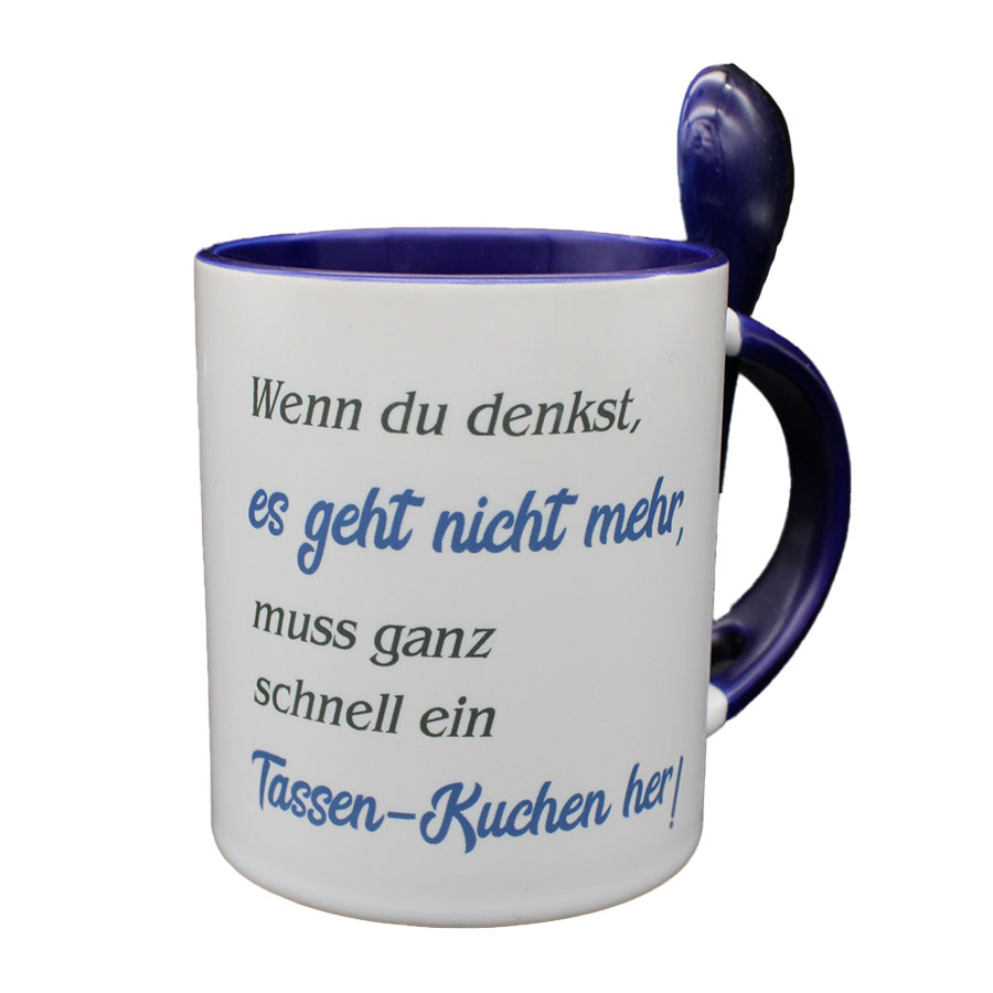 Löffel Tasse Tassenkuchen