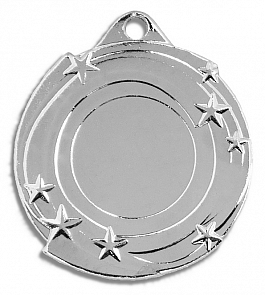 Eisen-Medaille Ø 50 mm - silber