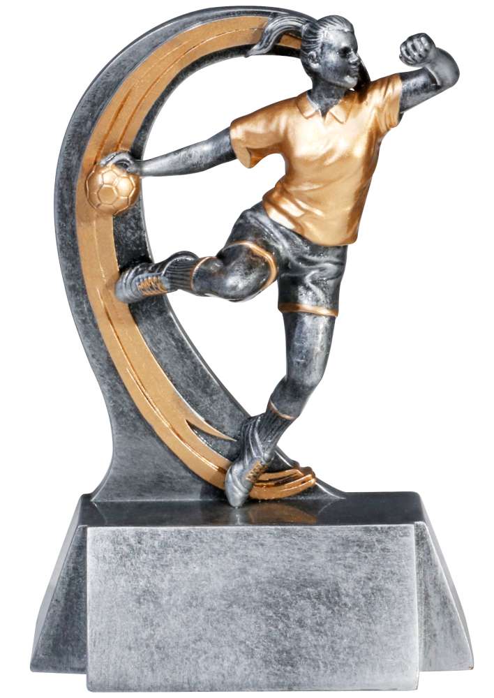 Resinfigur Handball - Damen / Höhe 180 mm Resinfigur Handball - Damen / Höhe 180 mm