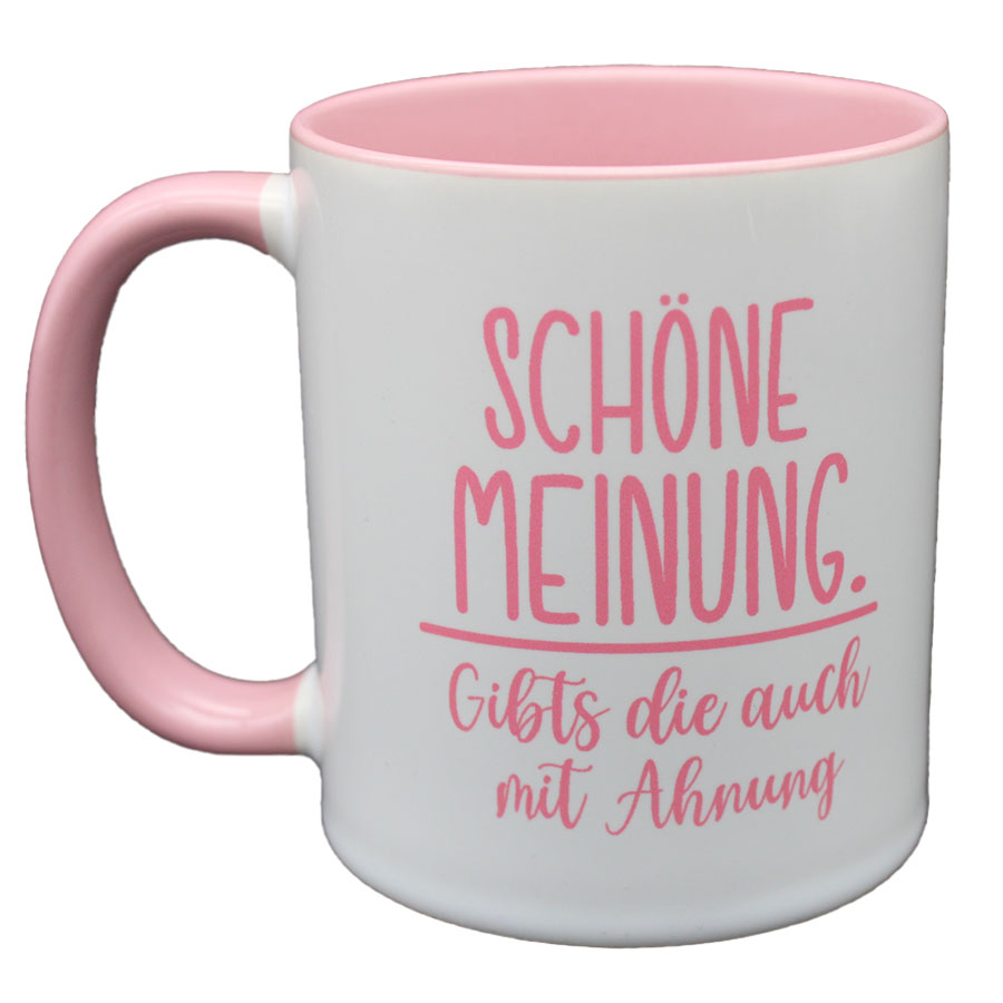 Tasse Schöne Meinung