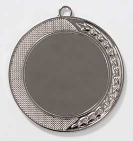 Zamak-Medaille Ø 70mm - silber Zamak-Medaille Ø 70mm - silber
