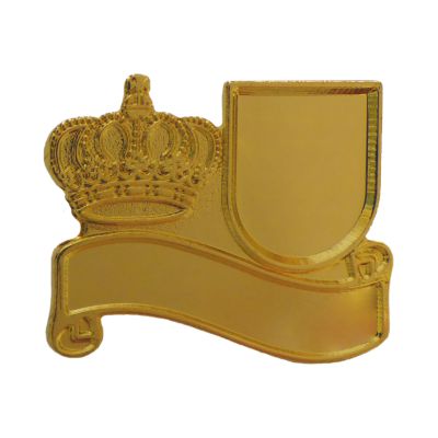 Expressabzeichen Wappen,Krone u. Schild gold