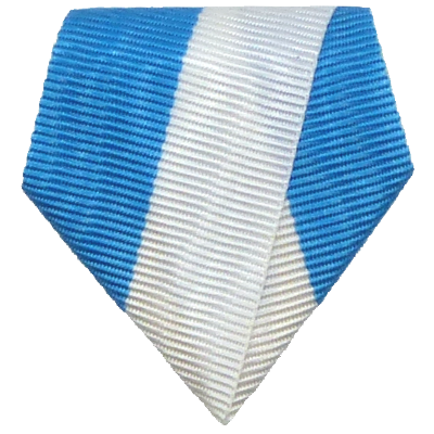 Banddreieck blau-weiss
